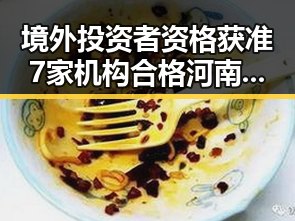 境外投资者资格获准7家机构合格河南遭遇大暴雨引发吃瓜热议
